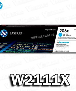 TONER HP 206X (W2111X) CYAN LASERJET M282 ORIGINAL