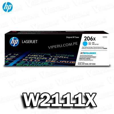 TONER HP 206X (W2111X) CYAN LASERJET M282 ORIGINAL