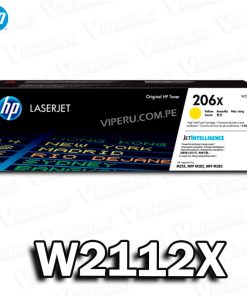 TONER HP 206X (W2112X) YELLOW LASERJET M282 ORIGINAL