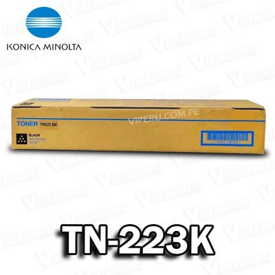 TONER KONICA MINOLTA TN-223K BIZHUB C7226 ORIGINAL