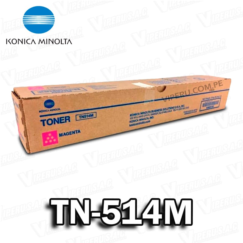 TONER KONICA MINOLTA TN-514M MAGENTA C558 ORIGINAL