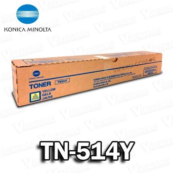 TONER KONICA MINOLTA TN-514Y YELLOW C558 ORIGINAL