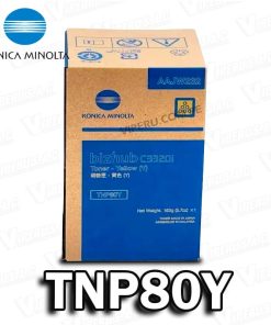 TONER KONICA MINOLTA TNP80Y BIZHUB C3320I ORIGINAL