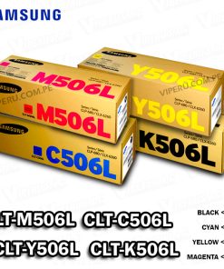 Toners SAMSUNG 506L para impresora CLP-680DW Colores