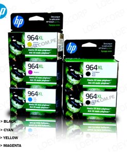 Kit de Tintas HP 964XL para impresora OfficeJet 9025