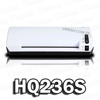 Laminadora HQ236S A4 2 en 1 White Black (75 a 125 Mic)