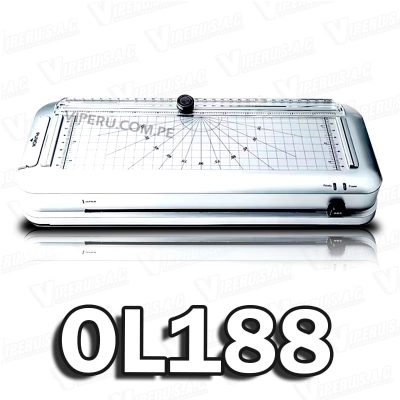 Laminadora OL188 A4 75 a 125 mic (4 en 1) Color WhiteGrey