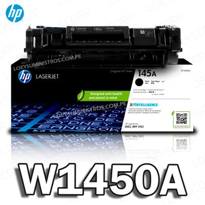 Toner HP 145A (W1450A) Black LaserJet 3003DW Original