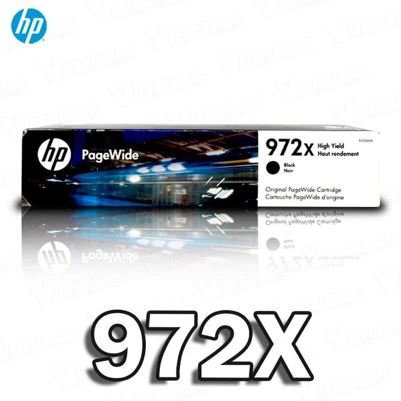Cartucho HP 972X Black PageWide 477DW Original