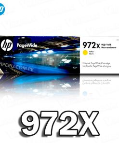 Cartucho HP 972X Yellow PageWide 477DW Original