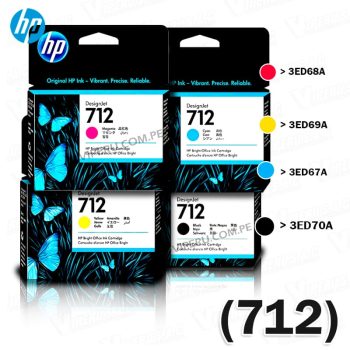 Cartucho HP DesignJet para impresora T630 Colores