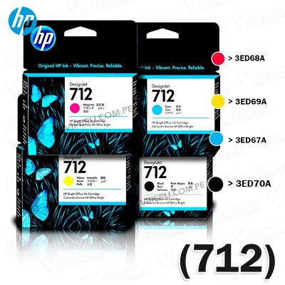 Cartucho HP DesignJet para impresora T630 Colores