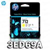 Cartucho de Tinta HP 712 (3ED69A) Yellow DesignJet T630 29ML