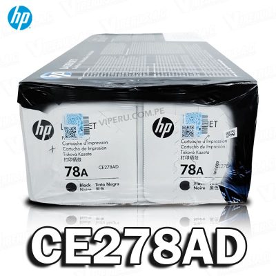 TONER HP 78AD (CE278AD) BLACK LASERJET PRO M1539DNF