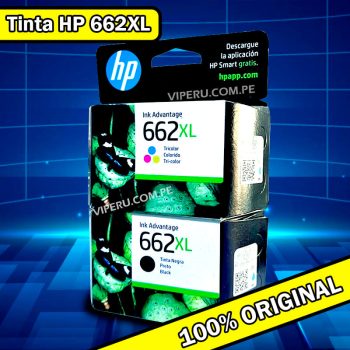 Tinta HP 662XL Negro + Color DeskJet Ink 2546 Original