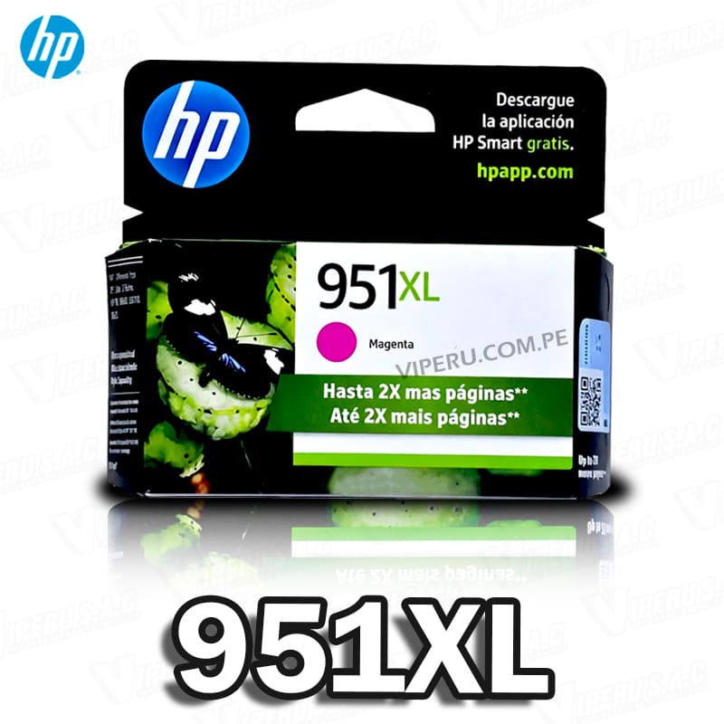 Tinta HP 951XL (CN047AL) Magenta OfficeJet Pro 8600