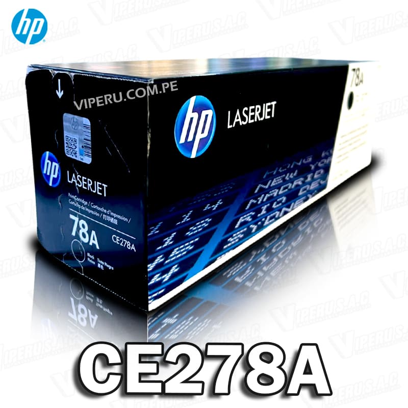 TONER HP 78A (CE278A) NEGRO LASERJET PRO M1537DNF