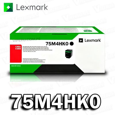 TONER LEXMARK 75M4HK0 NEGRO CX532ADWE 15,800KPG