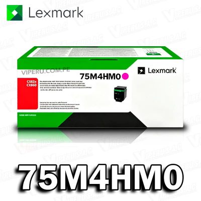 TONER LEXMARK 75M4HM0 MAGENTA CX532ADWE 15,800KPG
