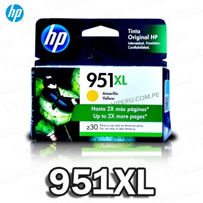 Tinta HP 951XL (CN048AL) Yellow OfficeJet Pro 8600